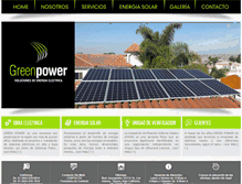 Tablet Screenshot of greenpowermx.com